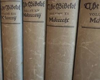 Old set of the Bibelot 1897