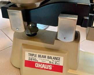 Ohaus Triple Beam Balance Scales....Weights Sold Separately 