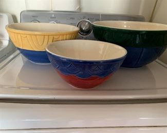 Vintage Seville Pottery Bowls