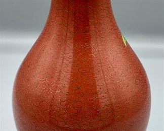 Cloisonné Chinese Vase, Circa 1900-1920