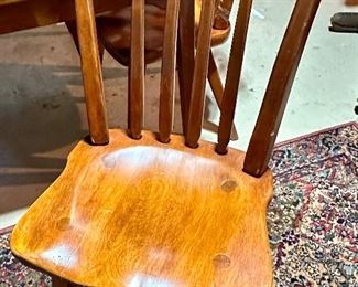 Cushman Table and 4 Cushman Chairs