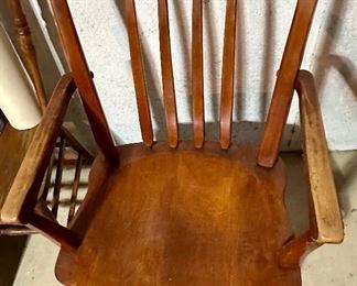 Cushman Table and 4 Cushman Chairs