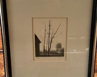 Kipnis Lithograph signed and numbered