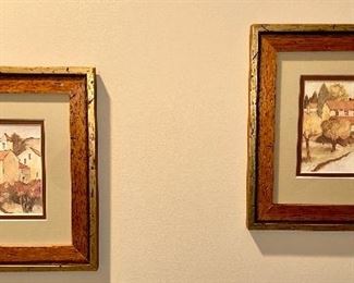 2 very nice countryside wall art.