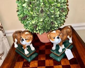 Pair of Bulldogs. 