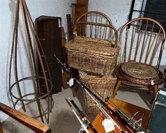 Vintage Chairs and Decor Corner