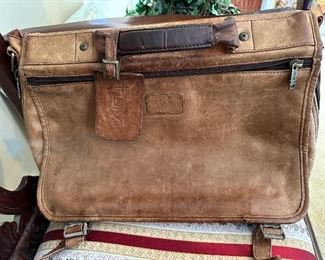 Vintage Tumi Leather Shoulder Bag