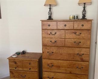 chest and nightstand