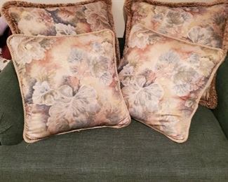 Large pillow for the loveseat