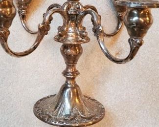 Gorham 5 light candelabra