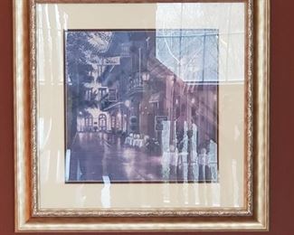 Newer print of New Orleans...approx 2' x 2'