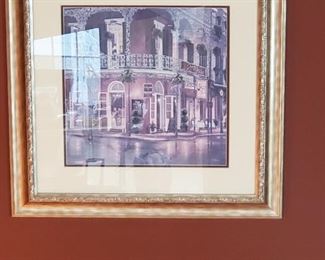 New Orleans newer print approx 2' x 2'
