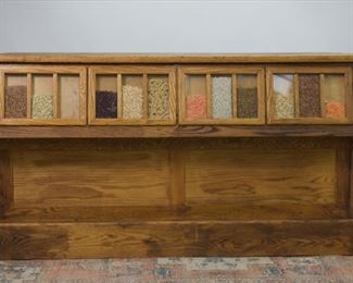 Antique Seed Cabinet General Store