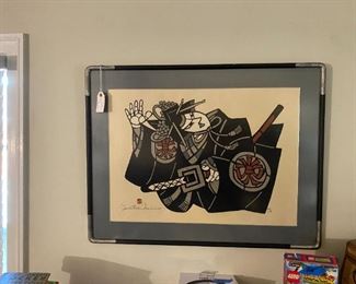 Lithograph by Yoshitoshi Mori
