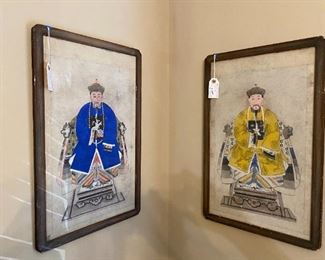 Antique Chinese Ancestral Paintings