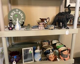 Royal Doulton Toby Mugs, Antique Leather Animals