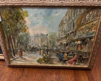 Original Oil Painting Mario Passoni