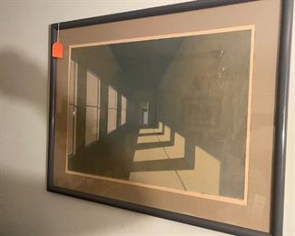 John Axton Silent Passage Lithograph