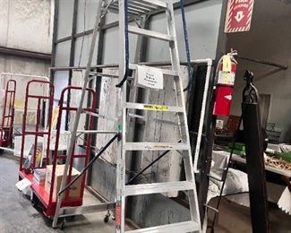 warehouse ladder 