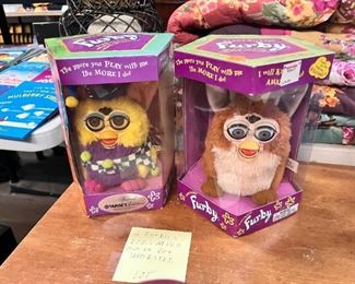 TWO FURBY TOYS 