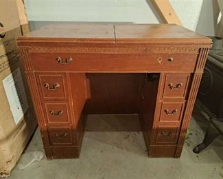 New Home Light Running Westinghouse Sewing Cabinet