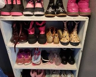Lot of Children's Shoes