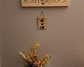 Sunflower Bathroom Decor