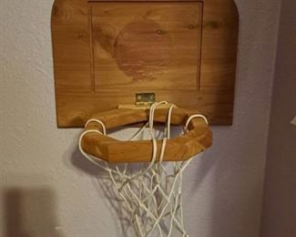Wooden Basketball Goal