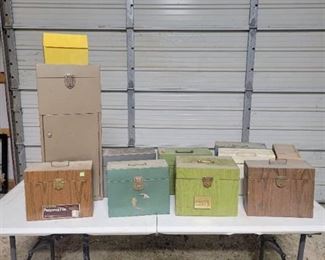 (11) Metal Filing Boxes