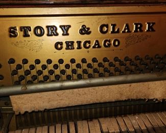 Story & Clark piano, built circa 1911, $300.00