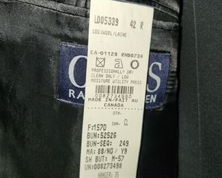 Mens suits & sport coats by Jo's. A. Banks & more (sizes 44R and 42 jackets)