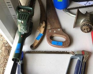 QUITE A FEW TOOLS. 