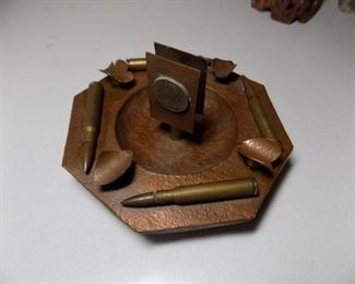 trench art ashtray