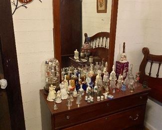 Dresser, bell & thimble collection 