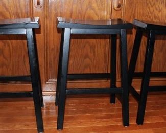 Saddle Seat Counter Height Stools