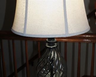 Nice Glass/Iron Table Lamp