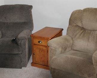 Lift Chair and Oversized Recliner