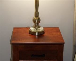 3-Way Lamp with End Table