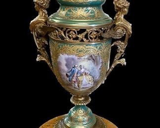 3i Pair of Matching Sevres urns