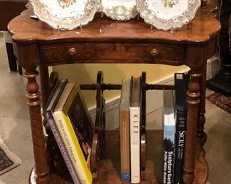3j. Bookcase desk on wheels