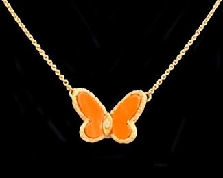 4c. Van Cleef and Arpels Double Butterfly Necklace