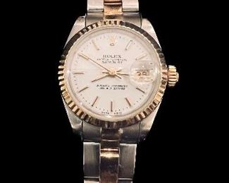4d2. Stainless and gold Rolex