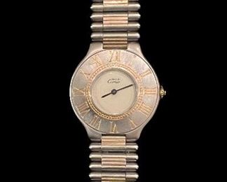 4d3. Le Must de Cartier watch