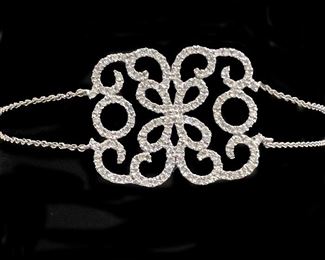 4q9. Djula designed filigree bracelet