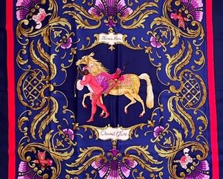 5d2. Hermes scarf "Cheval Turc"