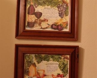 Pair of Wine Pictures