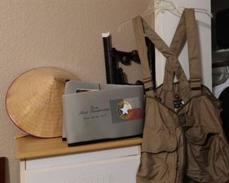 Hunting Vest - Gun Case - Oriental Hat (We all need one)