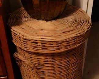 Wicker Clothes Basket