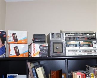 Vintage Radio - Kodak Camera - Phones 
