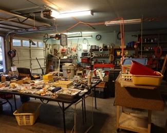 This is the garage - we are still working on it!